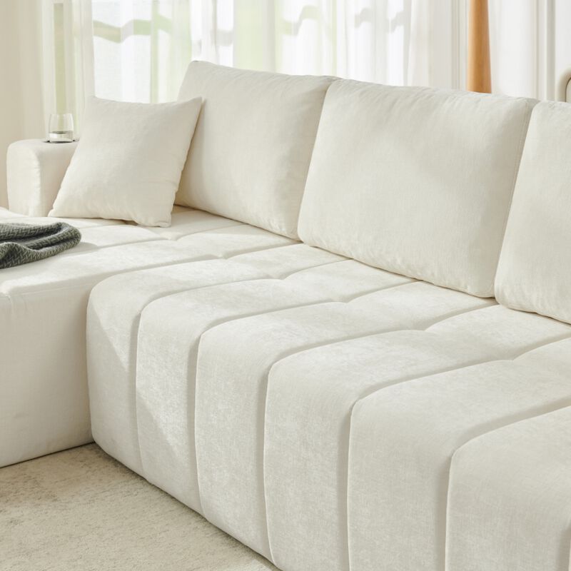 Jigipt L-Shaped Sectional Sofa image number 6