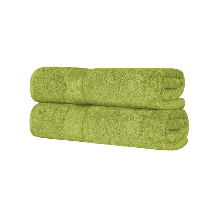 2-Piece Cotton Bath Sheets &ndash; Thick, Plush & Highly Absorbent