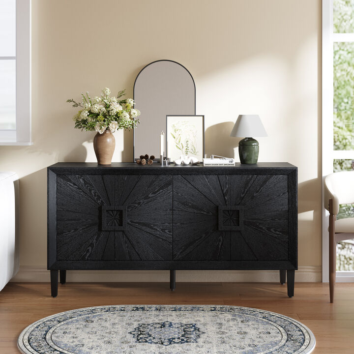 Jitbal Wood Storage Cabinet