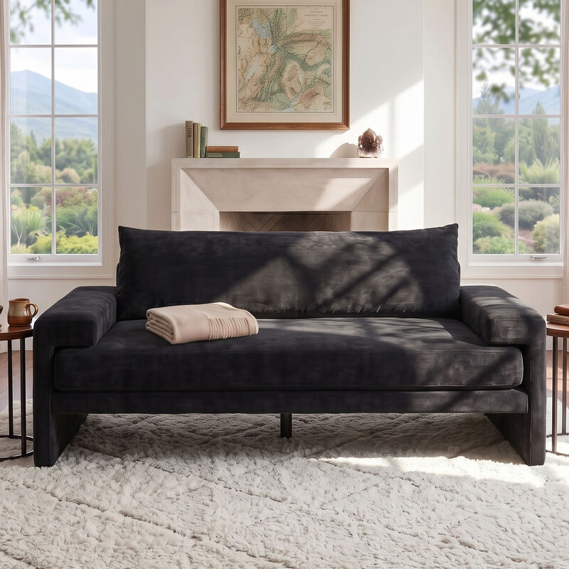 Paposk Chenille 3-seater Sofa image number 2