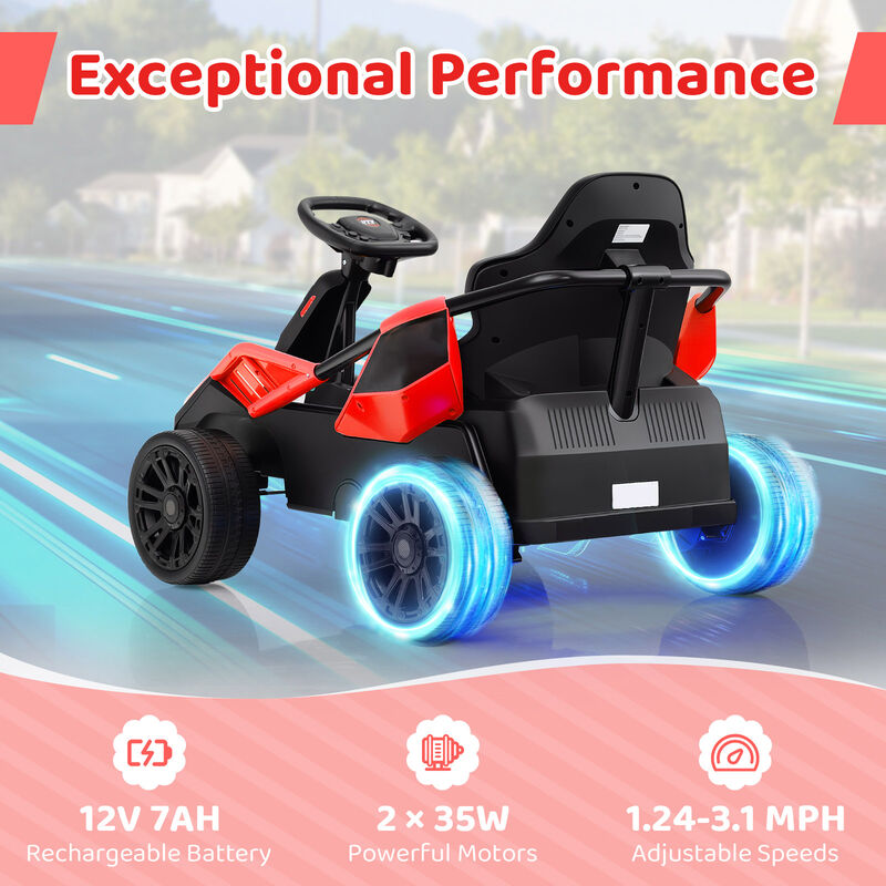 12V Electric Ride-On UTV for Big Kids with Remote Control and Music image number 5