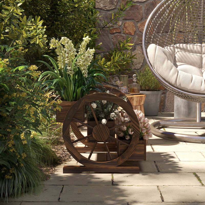 Hivvago Tiered Garden Bed Planter Box image number 7