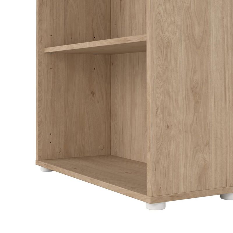 Tvilum Sign 6 Shelf Boockase, Home Office Storage, Jackson Hickory