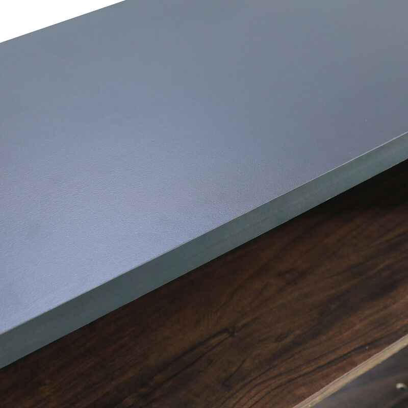 72" Modern Brown TV Stand, Entertainment Center with Storage Cabinet for TV up to 75"