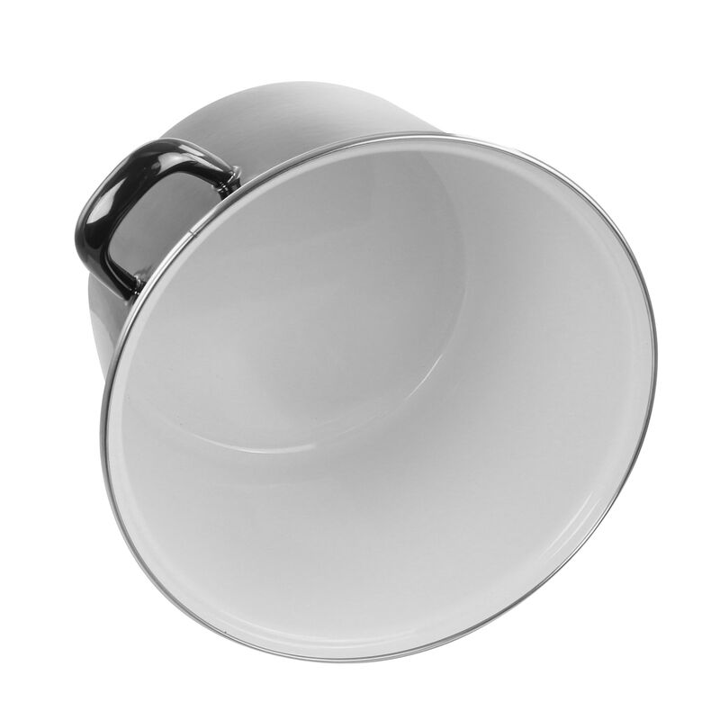 Gibson Home 12 Quart Enamel on Steel Stock Pot with Lid