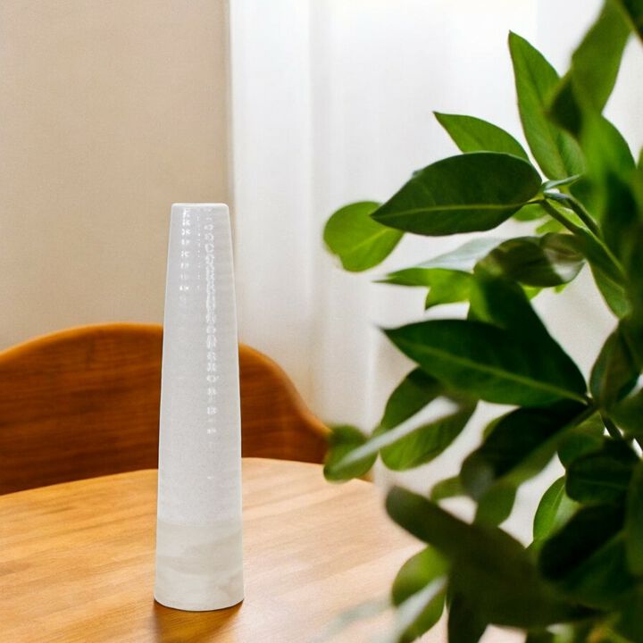 Stoneware Vase for Rustic Home Decor and Floral Arrangements