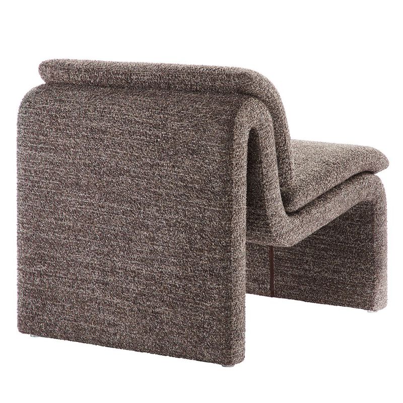 Dune Boucle Upholstered Armless Accent Chair image number 4