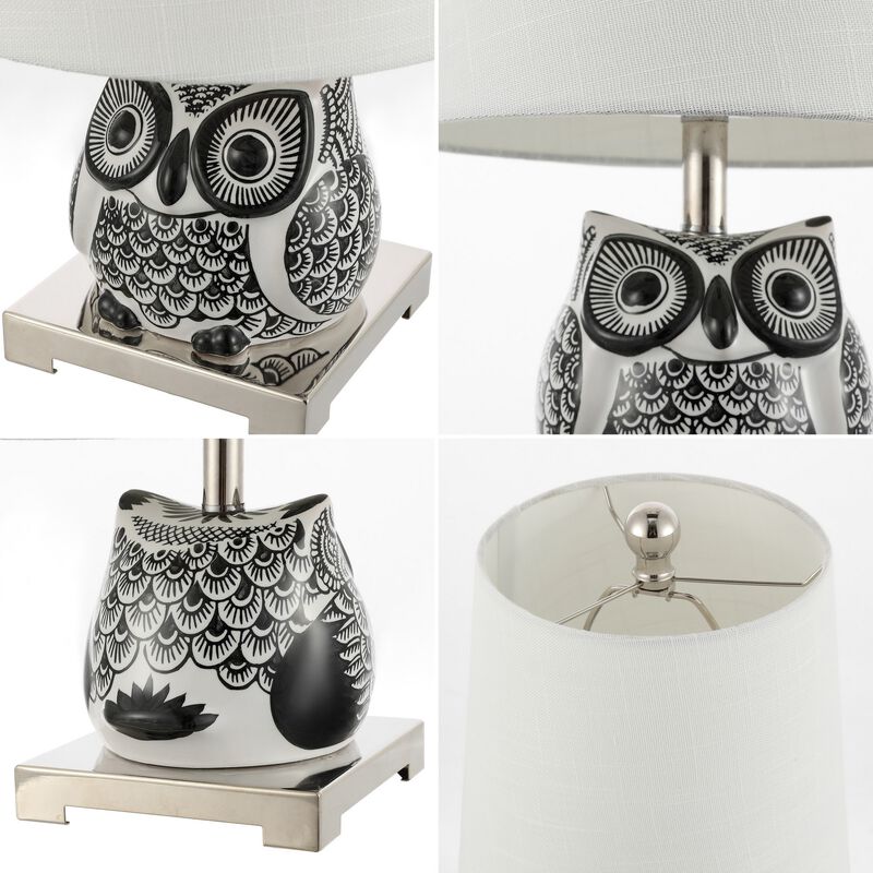Justina Ceramic Mini LED Table Lamp