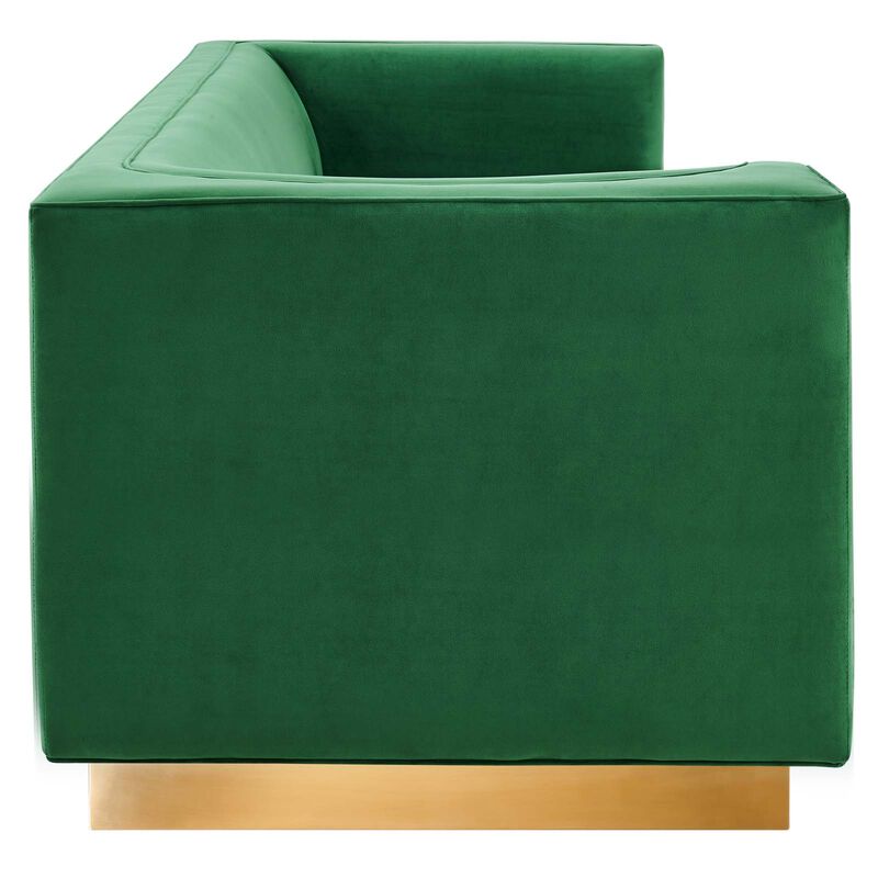 Eminence Upholstered Performance Velvet Sofa image number 5