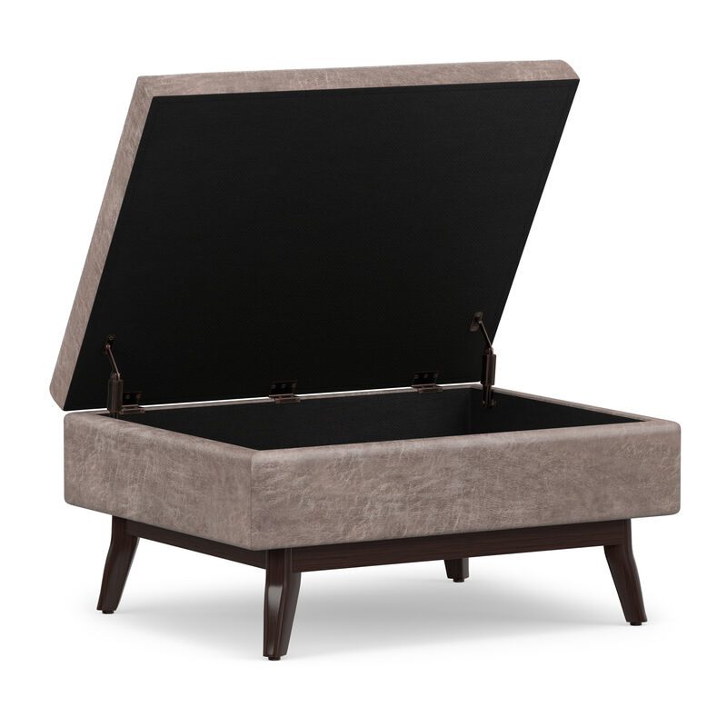 Simpli Home Owen Coffee Table Storage Ottoman image number 3