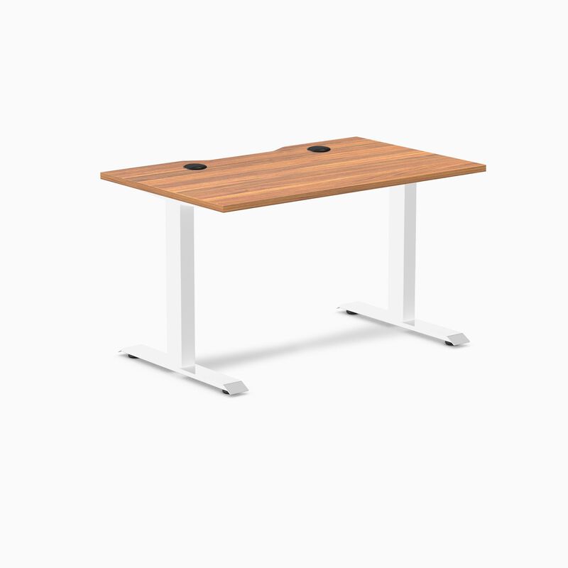 Desky Zero Scalloped Laminate Office Desk image number 0
