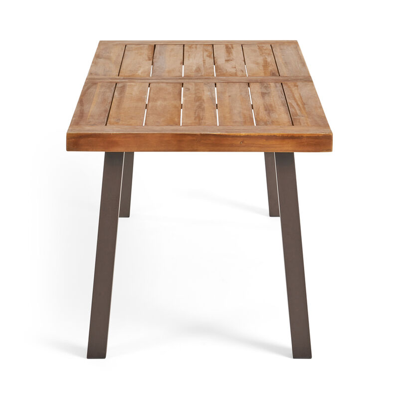 Kocen Modern Industrial Style Outdoor Coffee Table image number 3