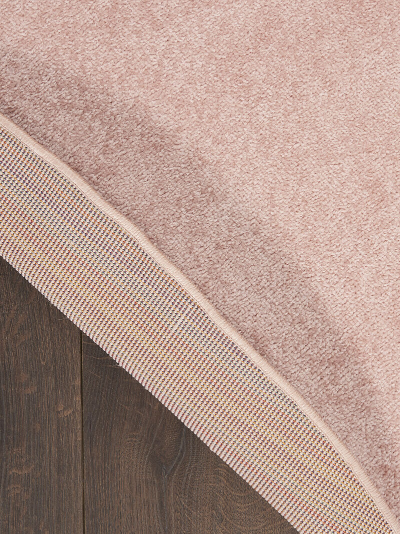 Nourison Essentials NRE01 Pink 8' x Round Rug image number 2