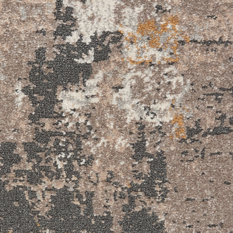 HomeRoots Abstract Runner Rug image number 2