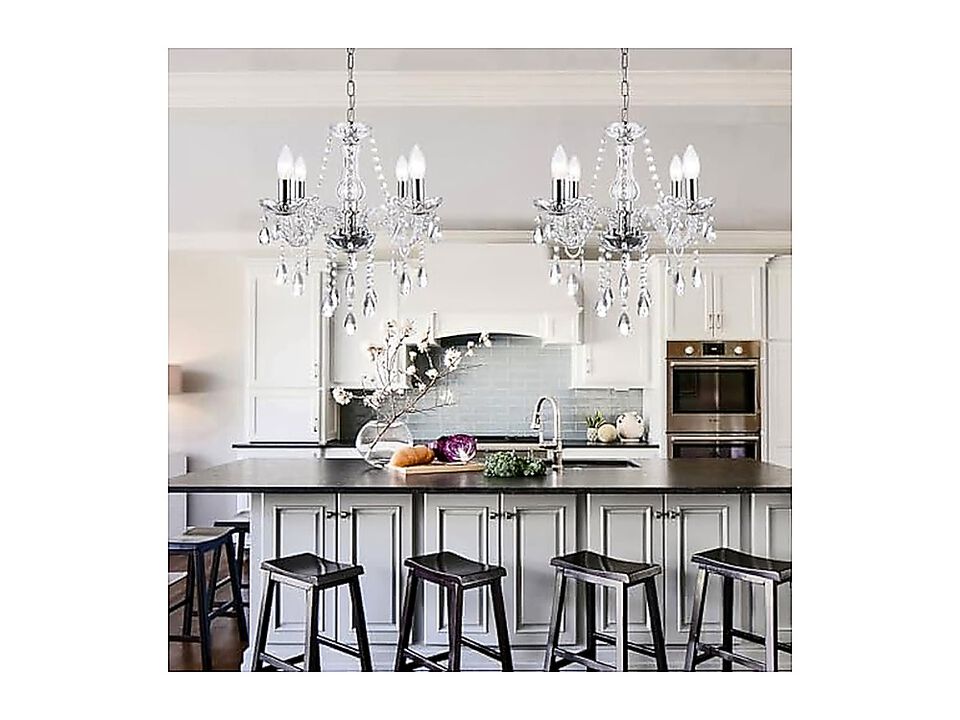 Clear Crystal Chandeliers Vintage Small Chandelier Glass Mini Dining Room Girls
