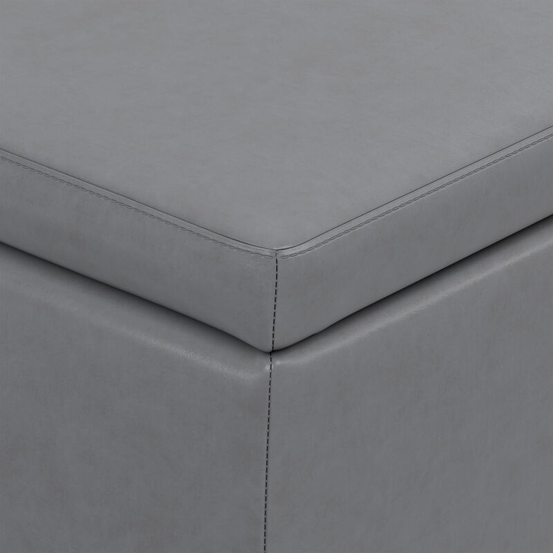 Simpli Home Avalon Storage Ottoman Bench image number 8