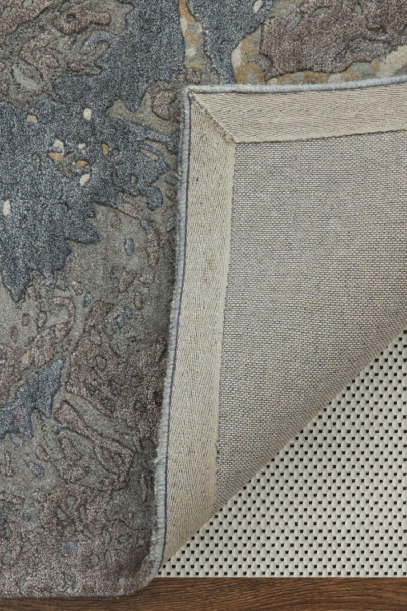 Zarah 8918F Blue/Charcoal 9' x 12' Rug image number 5