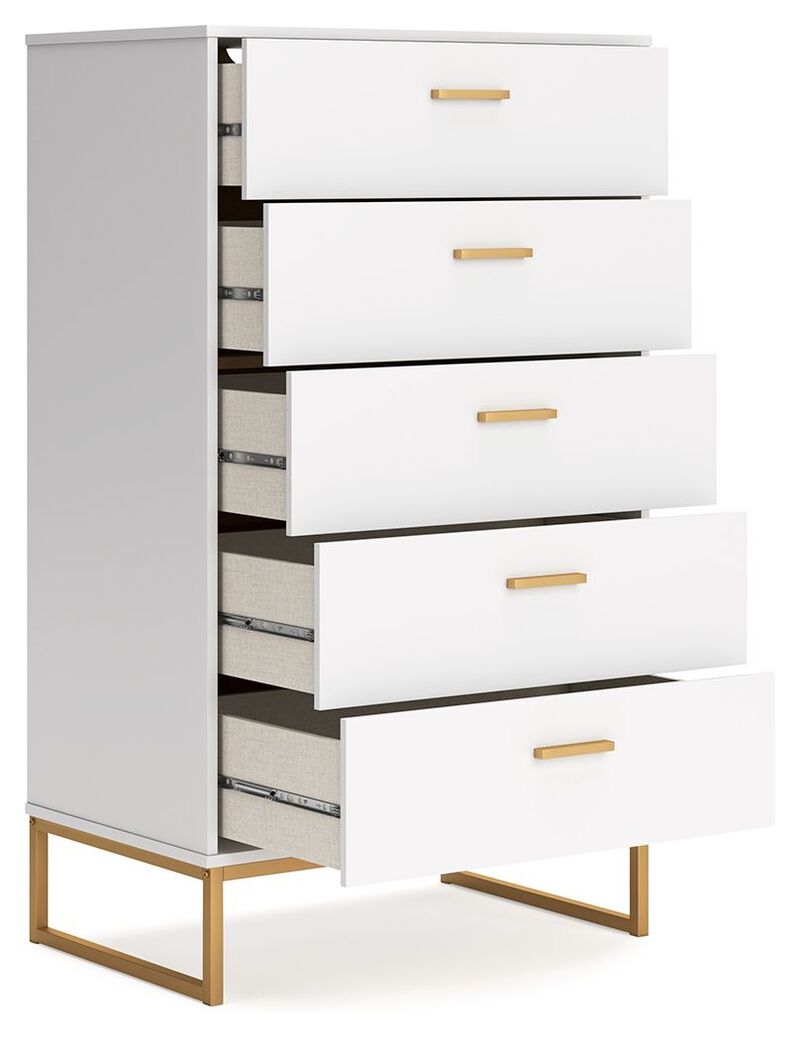Socalle Chest of Drawers- White