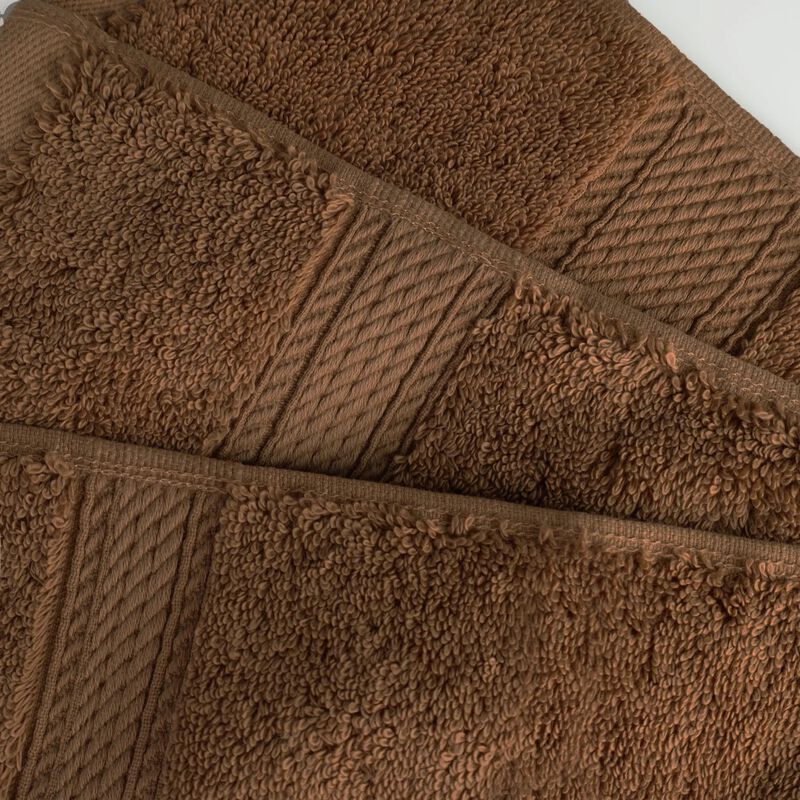 Egyptian Cotton Plush Bath Sheet Set of 2, Soft Absorbent Towels image number 4