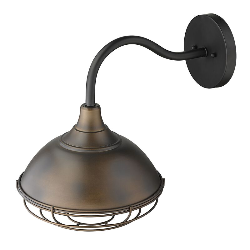 Hivvago Afton 1-Light Oil-Rubbed Bronze Wall Light