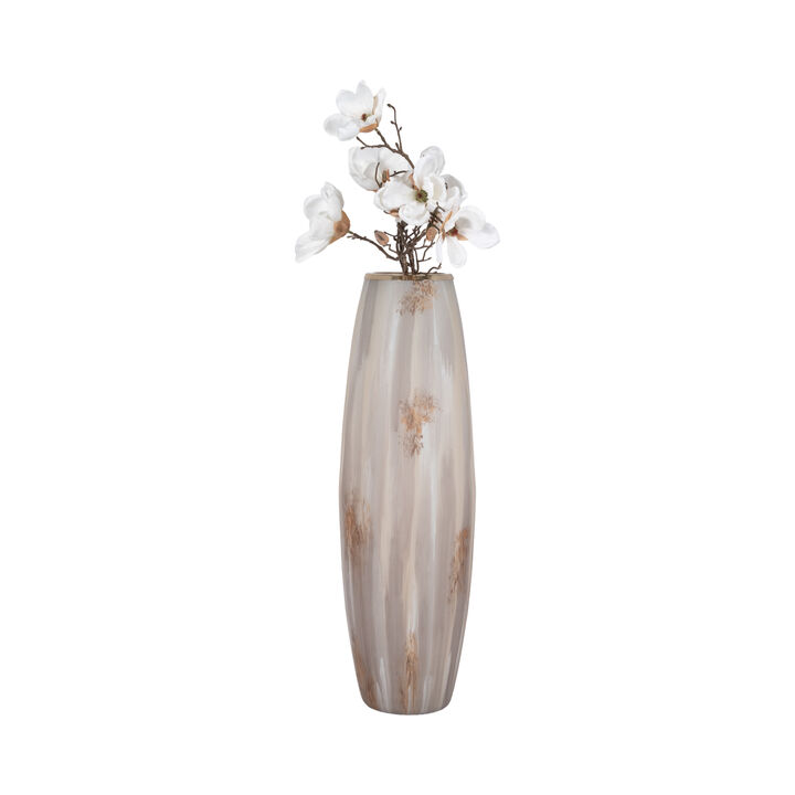 31" Curved Glass Vase
