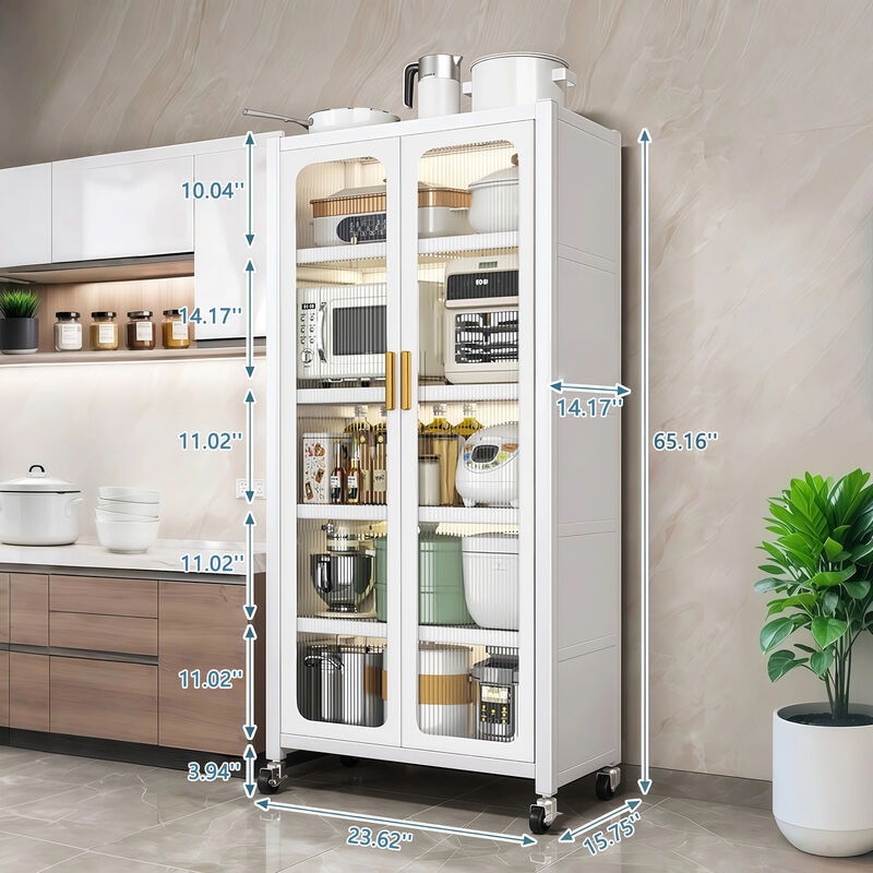 Jussep  Kitchen Pantry Storage Cabinet image number 6