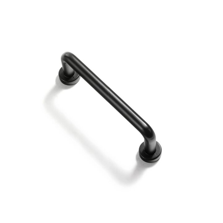 Goo-Ki 6 Pack 3"" Center to Center Matte Black Modern Cabinet Pulls Solid Contemporary Home Improvement Hardware Drawer Pulls Zi