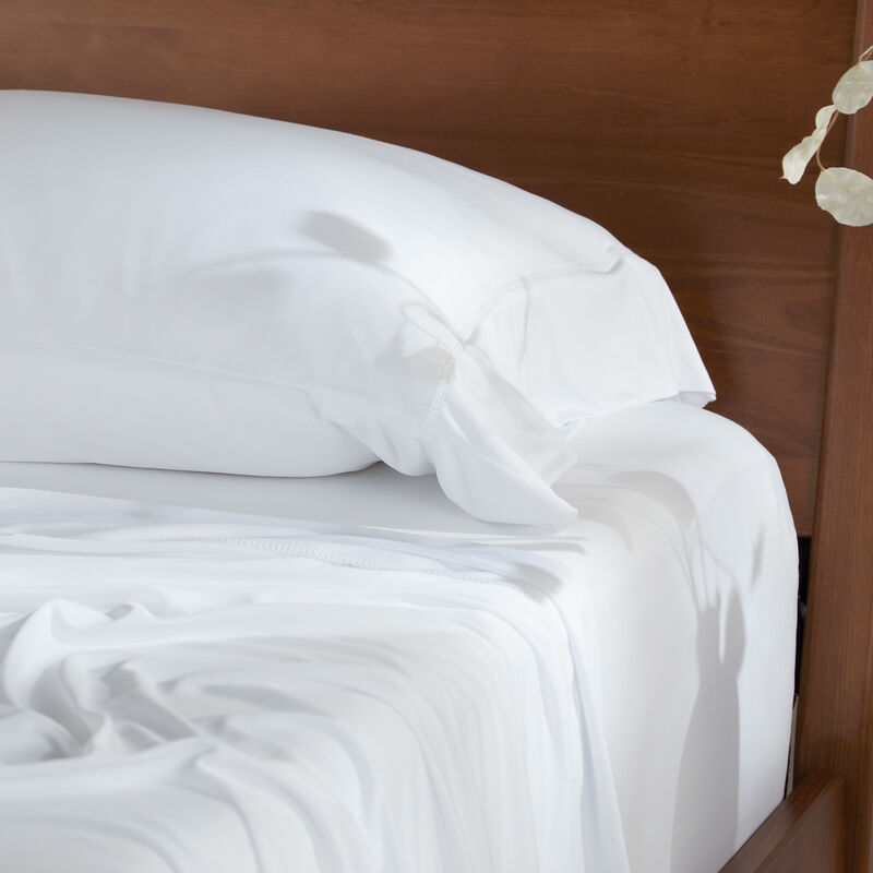 Hyper-cotton California King Sheet Set - White