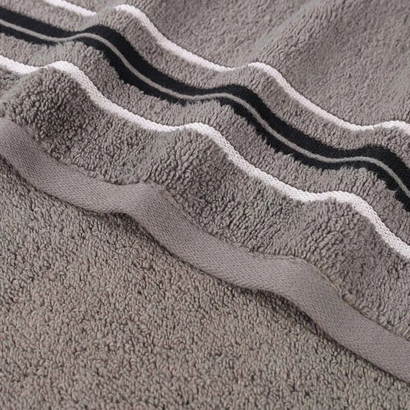Soft Zero Twist Cotton Floral Hand Towel Set of 6 Bathroom Towels image number 1