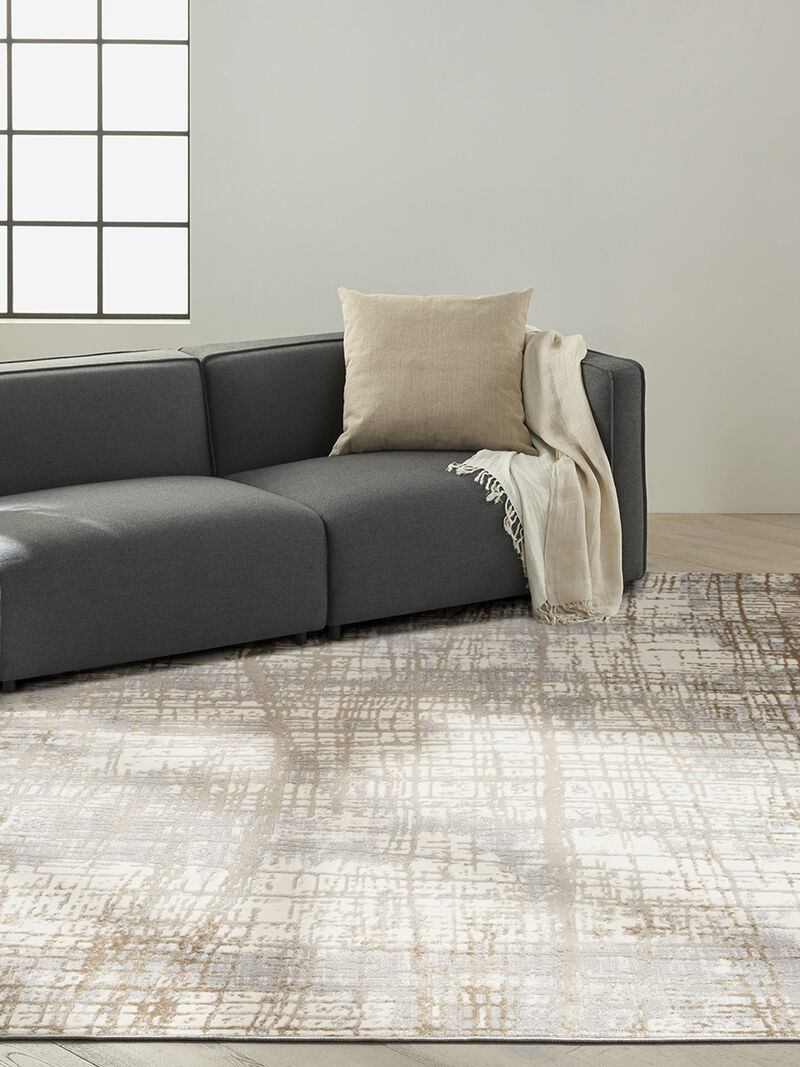 CK950 Rush CK950 Ivory/Taupe 7' x 10' Rug image number 6