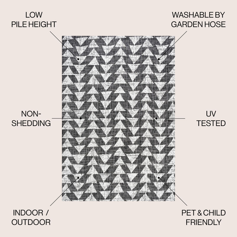 andratx Modern Tribal Geometric Indoor/Outdoor Area Rug