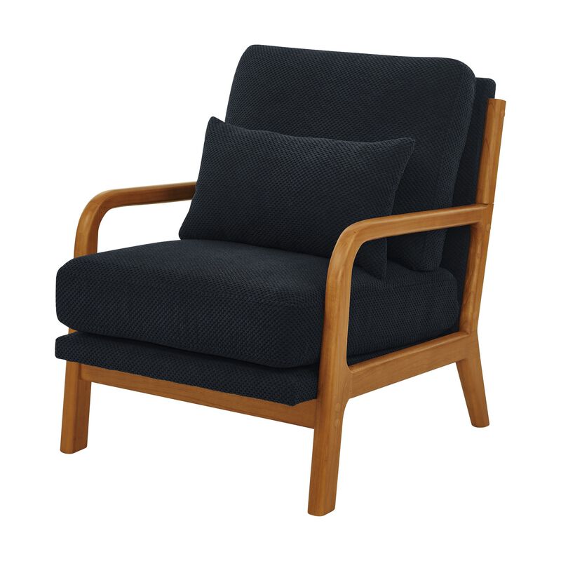 Zitrig Wooden Lounge Chair image number 4