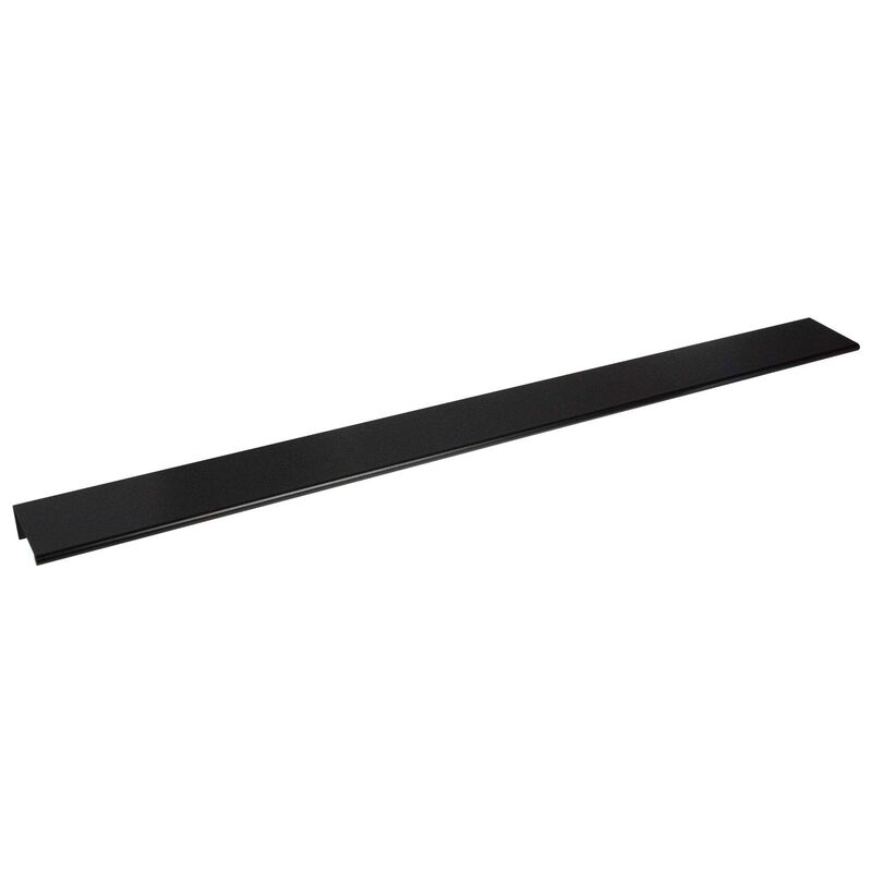 CKP #3306-20 in Brand Back Mount Finger Edge Pull, Matte Black