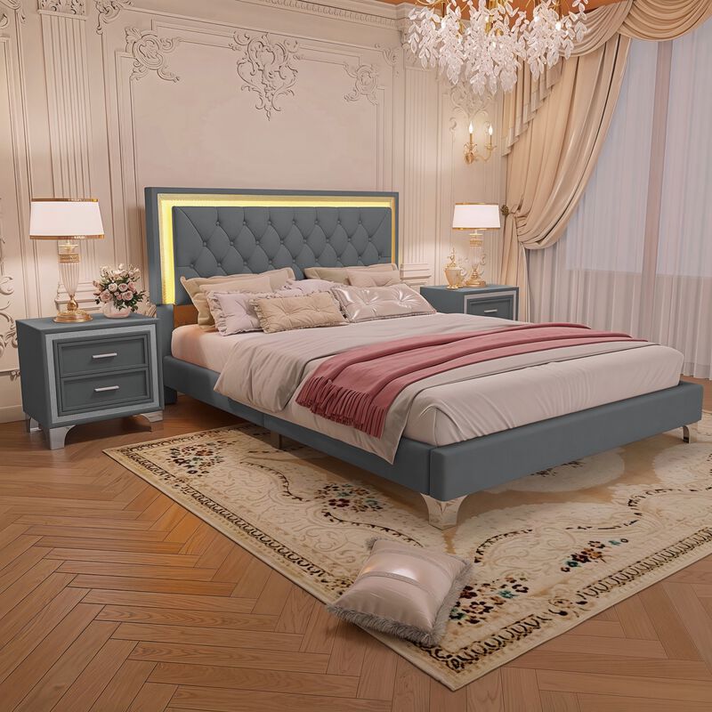 Nuxpin 3-Pieces Bedroom Sets image number 3
