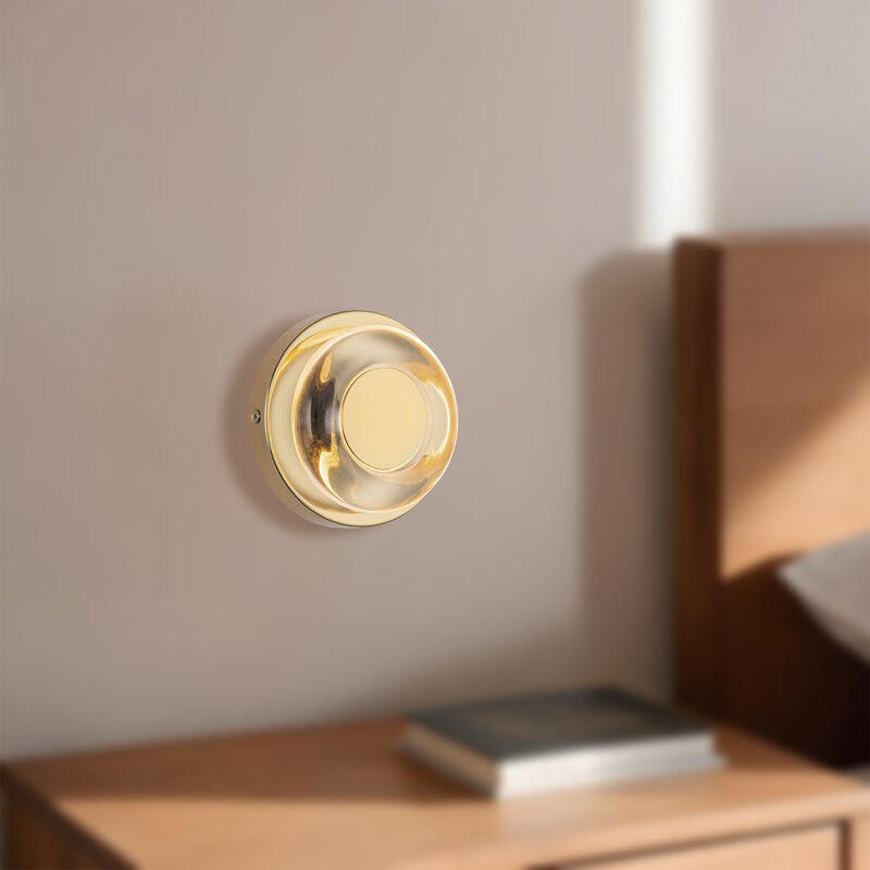 Stephord 4-in Dimmable LED Wall Sconce image number 2