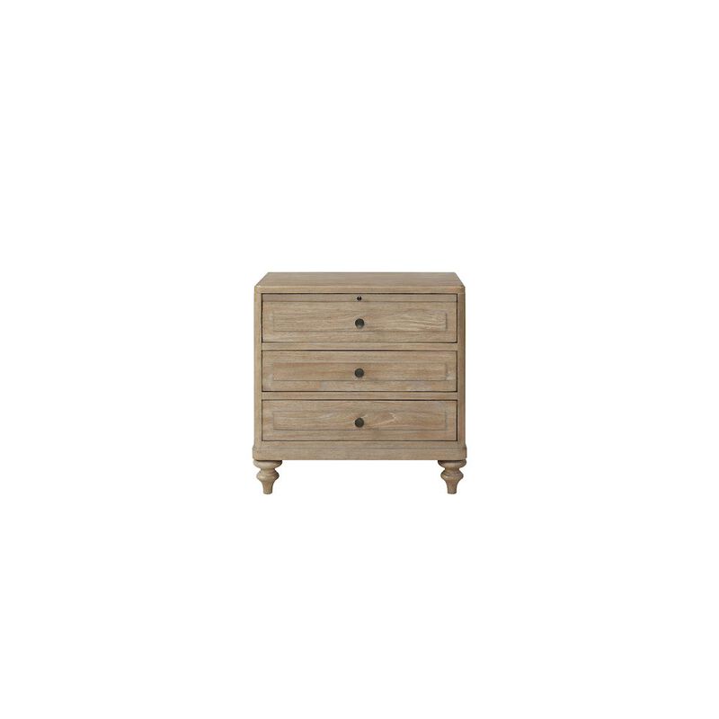 Wilmington 3 Drawer Nightstand