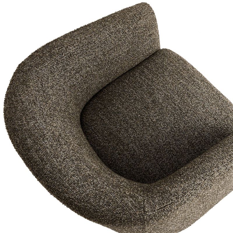 Modway Muse Boucle Fabric Barrel Accent Chair
