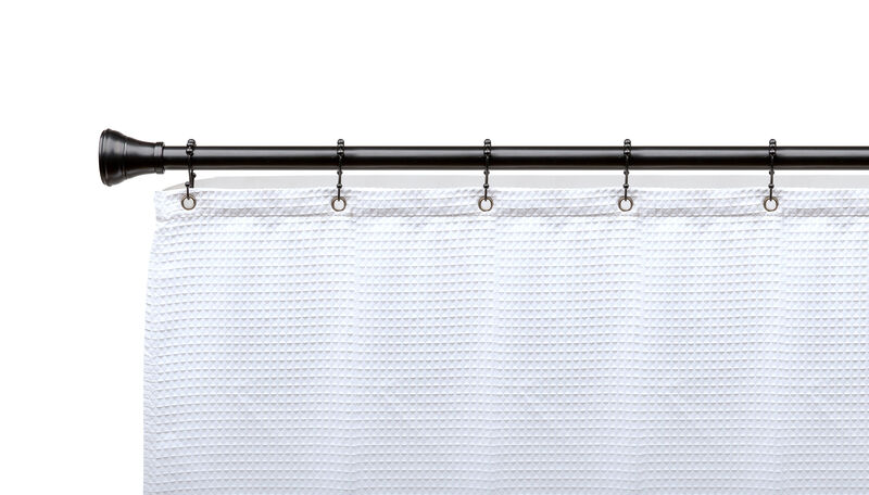 Stainless Steel Double Shower Curtain Hooks, Set of 12 image number 5