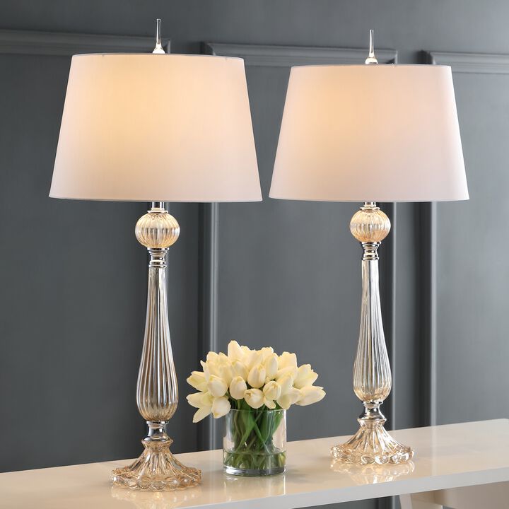 Chloe Glass LED Table Lamp