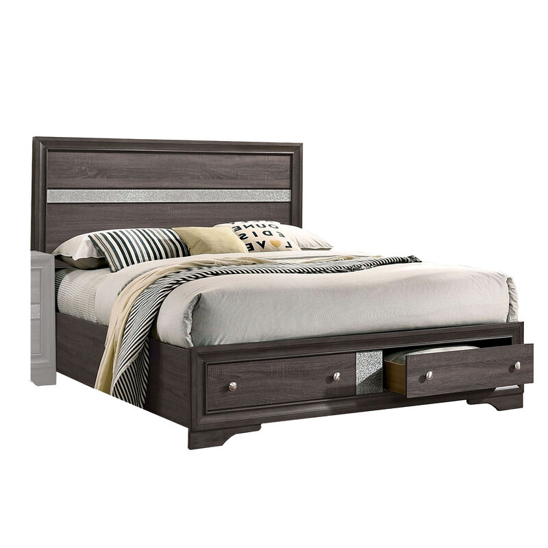 Bedroom Set, Wood, 2 Piece Set with Nightstand image number 3