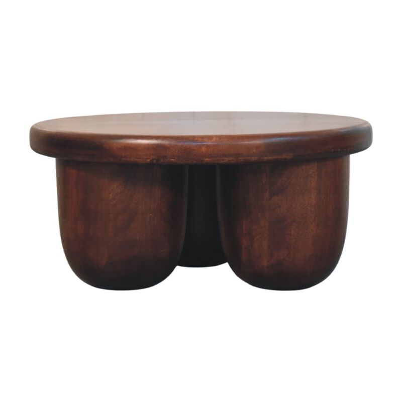 Artisan Furniture Solid Wood Clara Sculpted Coffee Table image number 2