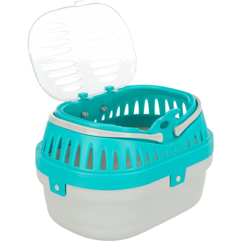 TRIXIE Pico Transport Crate for Traveling, Small Pet Carrier Ideal for Hamsters image number 8