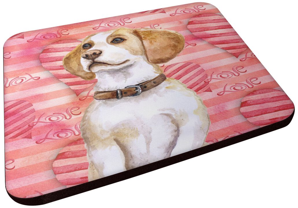 Caroline's Treasures Beagle Love Decorative coasters, Multicolor