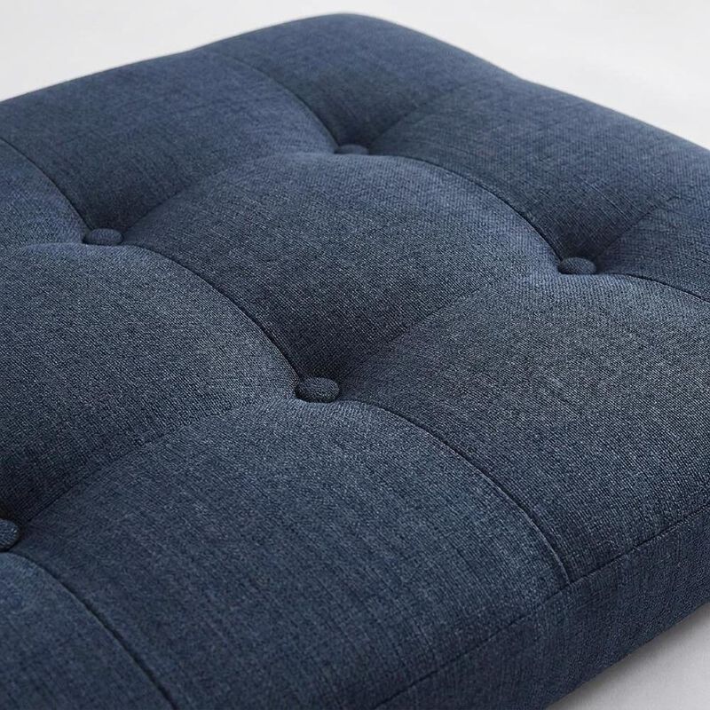 Fabric-Upholstered King Headboard, Wall Mount Padded Panel King Size Only, Navy image number 6