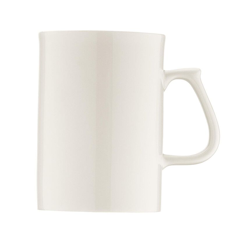 Banquet dia.4.5" h:4" 10 oz. Round Warm White Vitrified Mug (Set of 4) image number 1