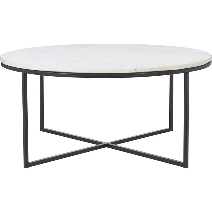 Renwil Livia MATTE BLACK COFFEE TABLE