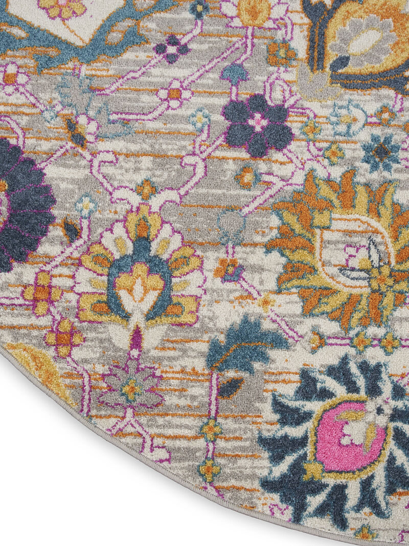 Passion PSN01 Silver 5'3" x 7'3" Rug image number 4