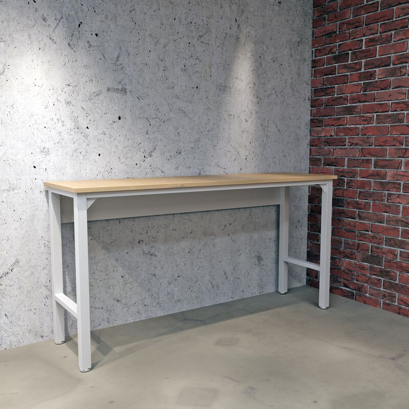 Fortress White Garage Table