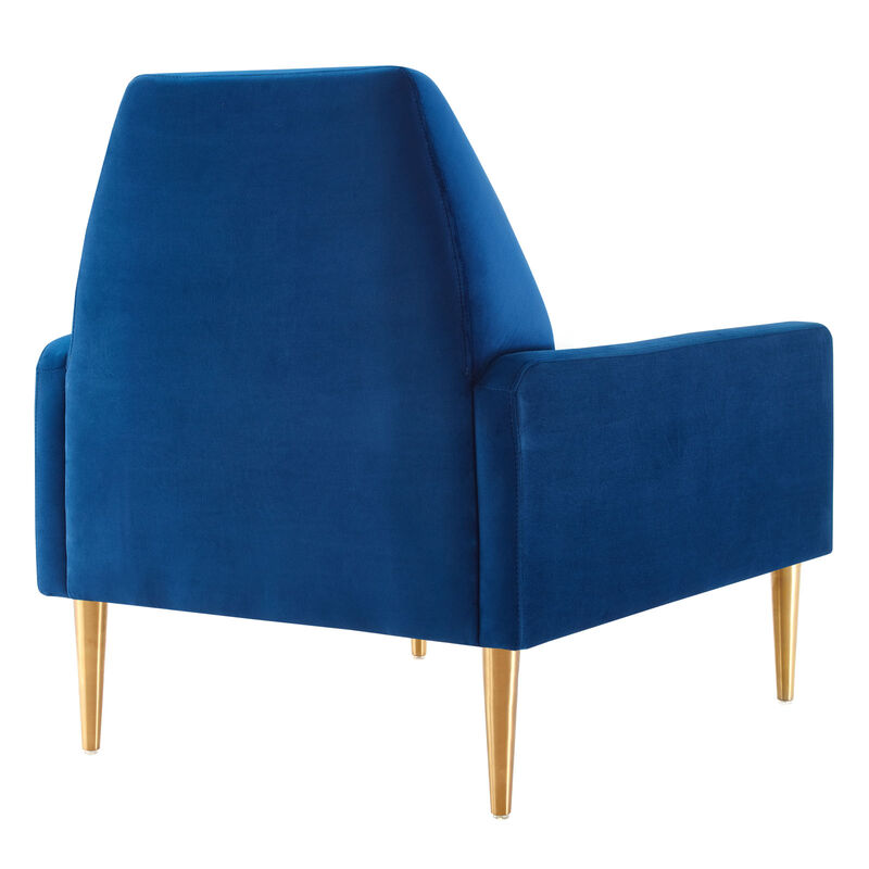 Liliana Performance Velvet Armchair image number 6