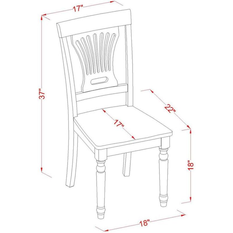 Dining Room Set Buttermilk & Cherry